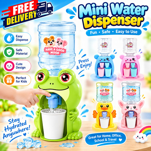 Kids mini water dispenser - water, toy
