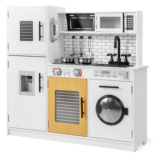 Kids kitchen playset wooden - kids,