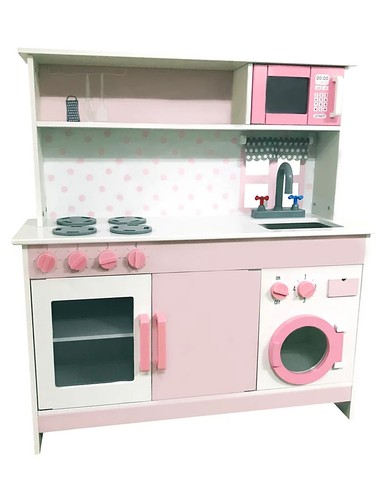 George home pink wooden - george,