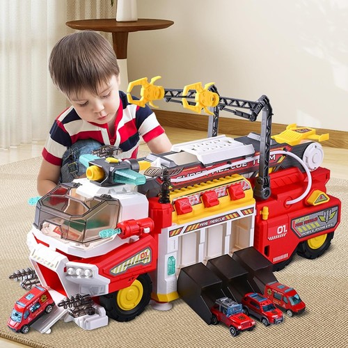 Fire truck toy for kids - fire, 3-8